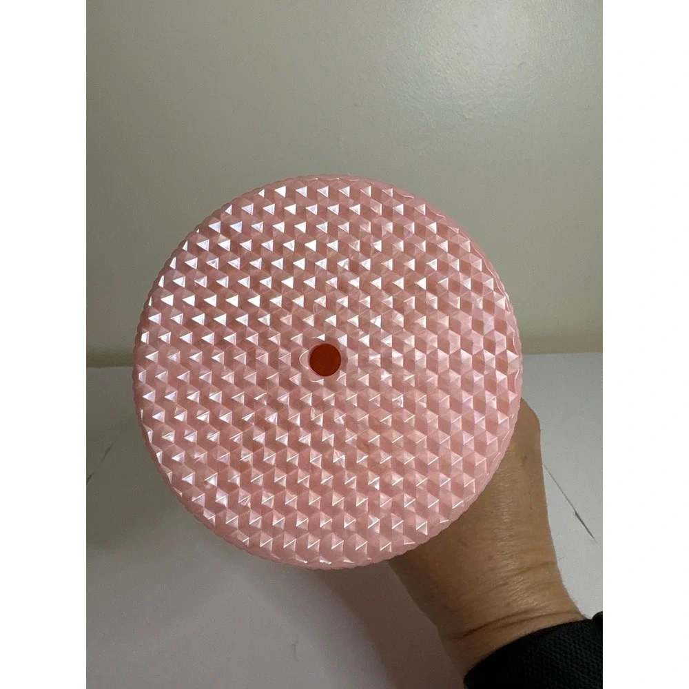 Starbucks‎ Pink Studded Tumbler 24oz Venti Matte Grid Cold Cup with Lid